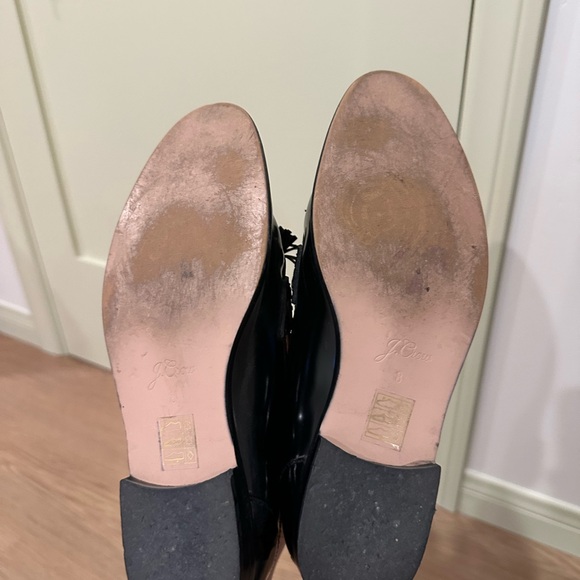 J.Crew Patent Leather Loafers with Tassel - Picture 3 of 4